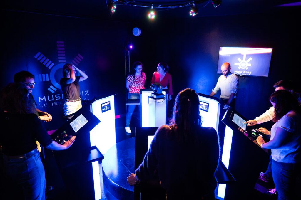 groupe jouant au musi'quiz pinotchio salle privatisée quiz musical MAREUIL lès meaux et meaux